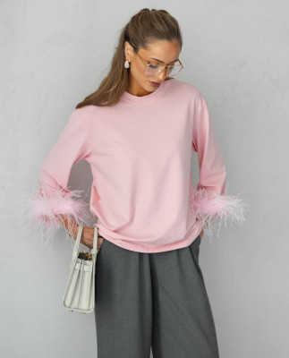 70 Лонгслів з пір’ям